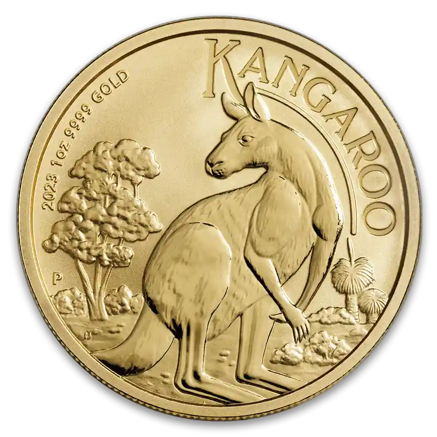 Buy 2023 Australia 1 oz Gold Kangaroo Coin BU | Bullion.com