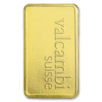 1 gram Gold Valcambi Bar w/ Assay