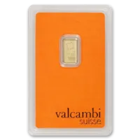 1 gram Gold Bar - Random Design w/ Assay Card