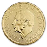 2023 1 oz Gold British Britannia Coin BU - King Charles III