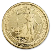 2023 1 oz Gold British Britannia Coin BU - King Charles III