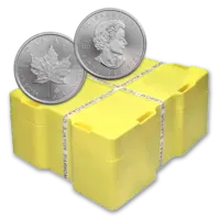 2023 1 oz Silver Maple Leaf BU 500-Coin Monster Box