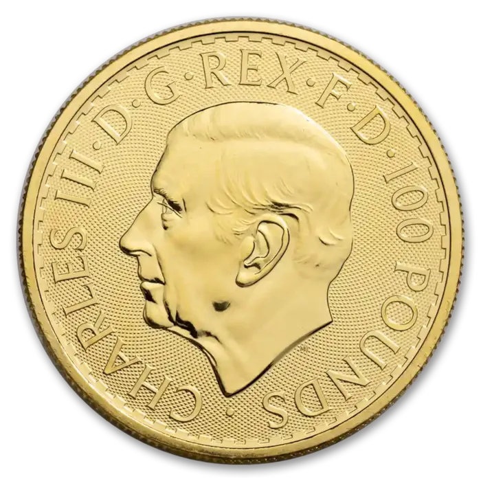 2024 1 oz Gold Britannia - King Charles III | Bullion.com
