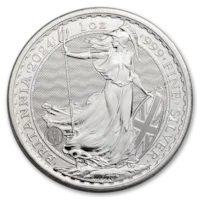 2024 1 oz Silver British Britannia Coin BU - King Charles III