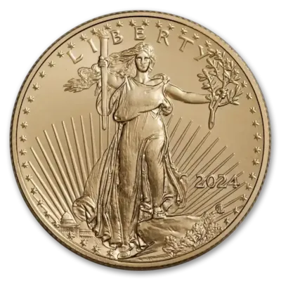 2024 1 oz American Gold Eagle Coin BU