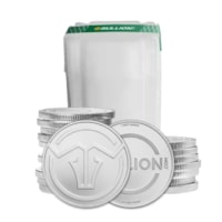 1 oz Silver Bullion.com Bull Logo Round