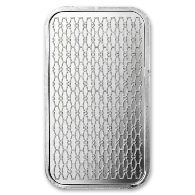 1 oz Silver Bull Logo Bar - Struck