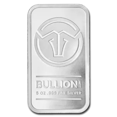 5 oz Silver Bull Logo Bar - Struck