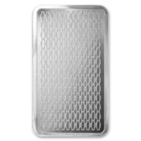10 oz Silver Bull Logo Bar - Struck