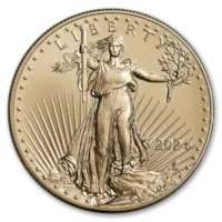 2024 1/2 oz American Gold Eagle Coin BU