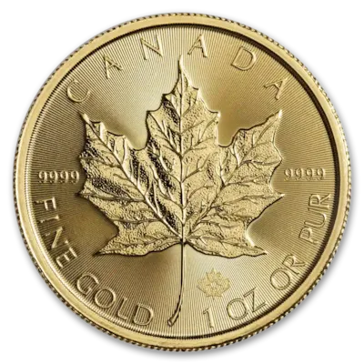 2024 1 oz Canadian Gold Maple Leaf Coin BU