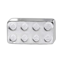 1 oz Silver Building Block Collectible Bar