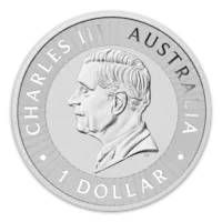 2024 1 oz Australian Silver Kangaroo Coin BU