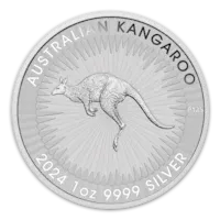2024 1 oz Australian Silver Kangaroo Coin BU