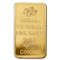 1/2 oz Gold PAMP Suisse Lady Fortuna Veriscan® Bar w/ Assay