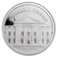 1 oz Silver Bullion.com Trump Round