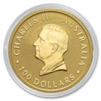 2025 Australia 1 oz Gold Kangaroo Coin BU