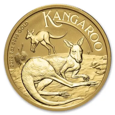 2025 Australia 1 oz Gold Kangaroo Coin BU