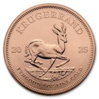 2025 1 oz South African Gold Krugerrand Coin BU