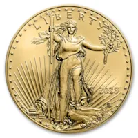 2025 1/2 oz American Gold Eagle Coin BU