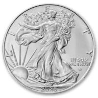 2025 1 oz American Silver Eagle Coin BU