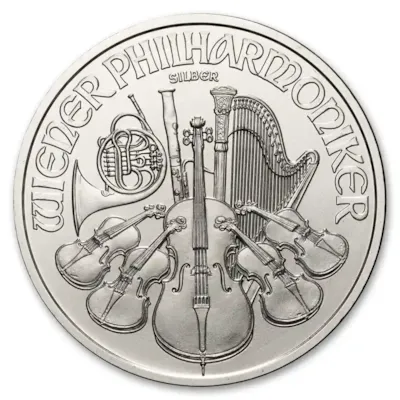 2025 1 oz Austrian Silver Philharmonic Coin