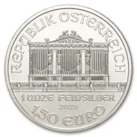 2025 1 oz Austrian Silver Philharmonic Coin