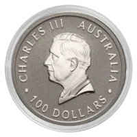 2025 1 oz Australian Platinum Kangaroo Coin BU