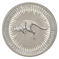 2025 1 oz Australian Platinum Kangaroo Coin BU