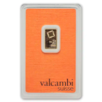 2.5 gram Gold Valcambi Bar w/ Assay