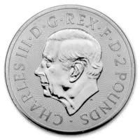 2024 1 oz Silver British Coin BU - The Royal Arms