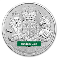 2024 1 oz Silver British Coin BU - Random Design