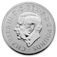 2024 1 oz Silver British Coin BU - Random Design