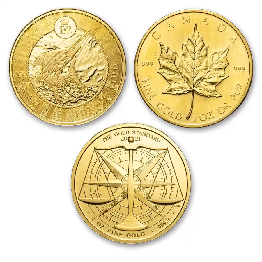 Buy 1 Oz Gold Coin Random Design Bullion