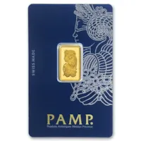 5 gram Gold PAMP Lady Fortuna VERISCAN™ Bar w/ Assay