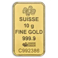 10 gram Gold PAMP Lady Fortuna VERISCAN™ Bar w/ Assay
