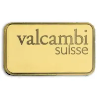 20 gram Gold Valcambi Bar w/ Assay