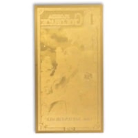 1 Florida Goldback – 24k Aurum Gold Foil Note
