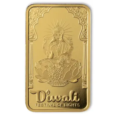 5 gram Gold Bar - Random Design
