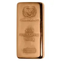 1000 gram Copper Germania Mint Bar