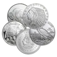 1/2 oz Silver Round - Random Design