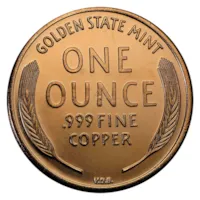1 oz Copper Round - Lincoln Wheat Cent