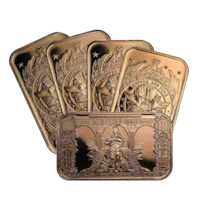 1 oz Copper Bar - Random Design