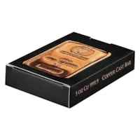 5 oz Copper Germania Mint Bar