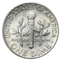 90% Silver Roosevelt Dimes - $100 Face Value Bag Avg Circ
