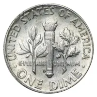 90% Silver Roosevelt Dimes - $500 Face Value Bag Avg Circ