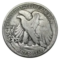90% Silver Walking Liberty Halves - $100 Face Value Bag Avg Circ