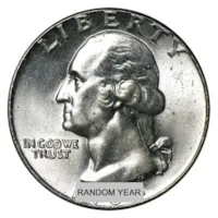 90% Silver Washington Quarters - 40-Coin Roll BU