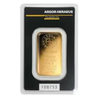 1 oz Gold Argor-Heraeus KineBar Design w/ Assay Card