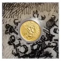 2024 Niue 1/2 gram Gold Czech Lion (BU)